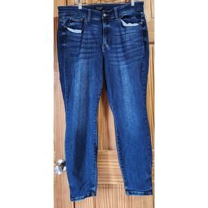 Judy Blue Skinny Jeans Women’s Plus Size 16W Dark Wash Stretch Denim